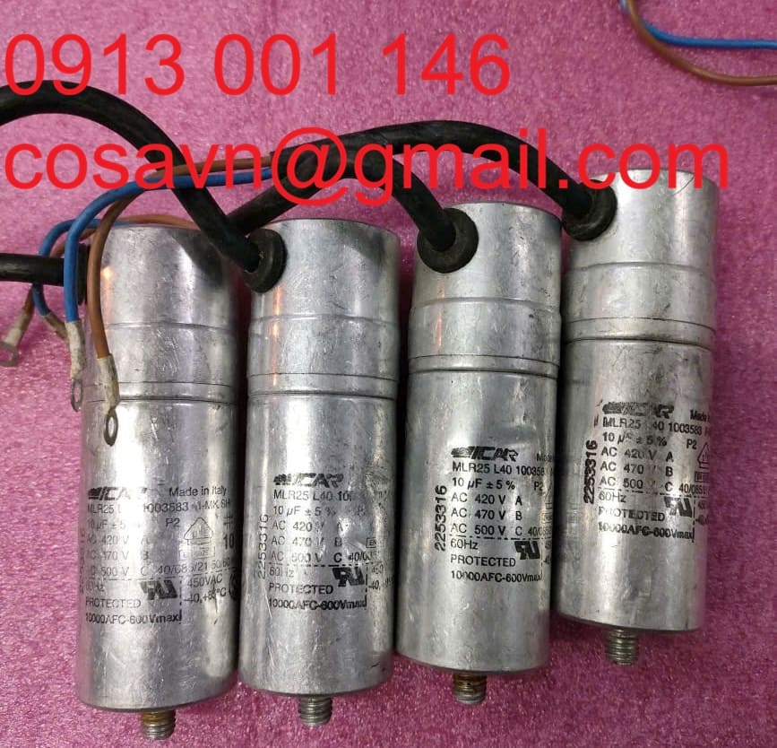 ICAR Tụ khởi động động cơ ICAR MLR25